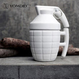 Creative Grenade Coffee Mugs  Practical Water cup with Lid Funny Gifts Granada creativa taza de cafe