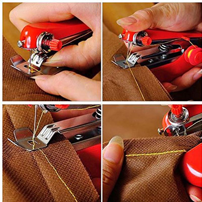Portable Mini Hand-Held Clothes Sewing Machine