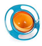 Spill-Proof Bowl Infant Baby Feeding Toy Universal Rotate Technology